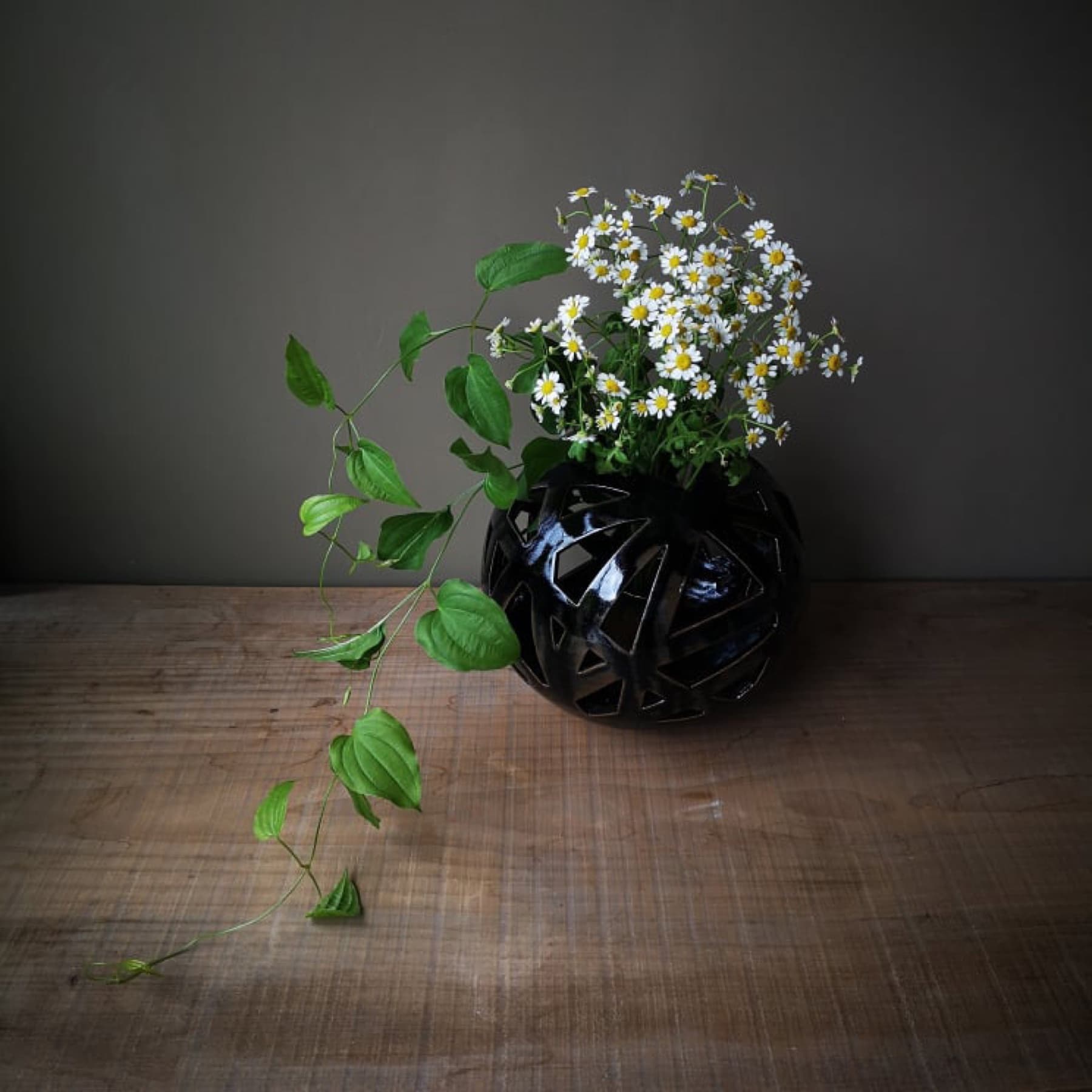 釋永 陽《花器》越中瀬戸焼