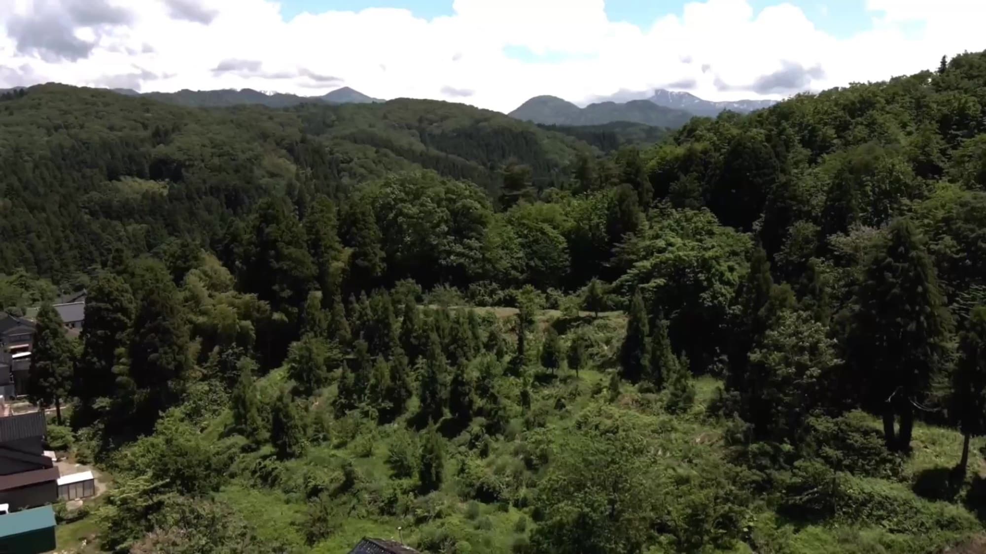 工房のある立山町の風景