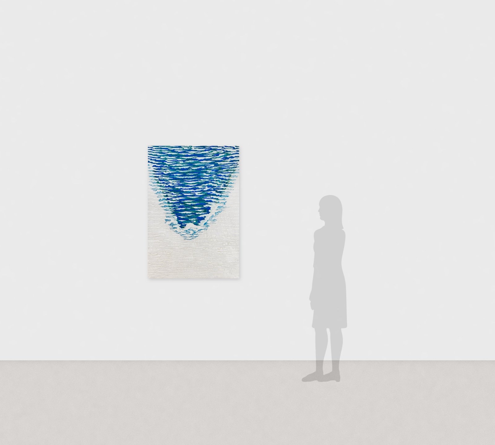Hiromitsu Kato《Water Song》2012 Ink, gold and colors on Japanese paper 117.4 × 80.4 cm　Installation view