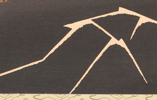 Rainstorm beneath the Summit, detail of the lightning